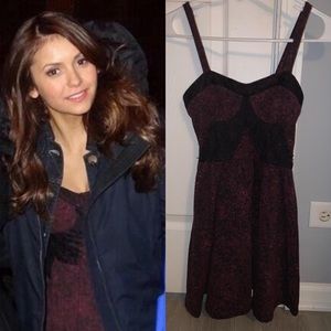 Topshop mini lace dress